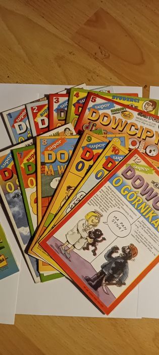 Kolekcja "Super Dowcipy " 22szt. 1995/97