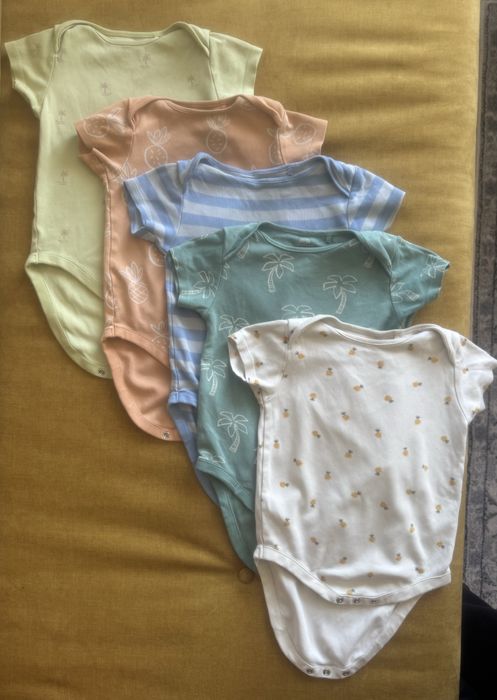 Next Zestaw Body z krótkim rękawem 5 szt