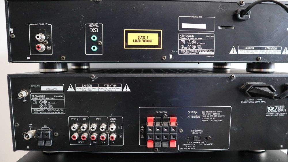 Стойка Kenwood KR-A 4020 дека KENWOOD KXF-W4030 проигрыватель DP-1050