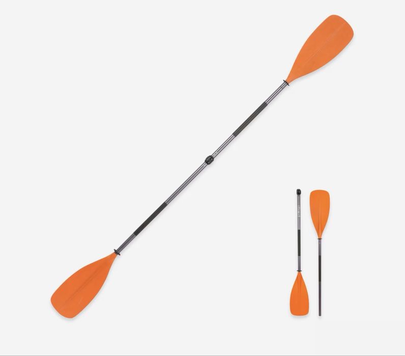 Canoa Kayak insuflável 2 lugares + 2 pagaias