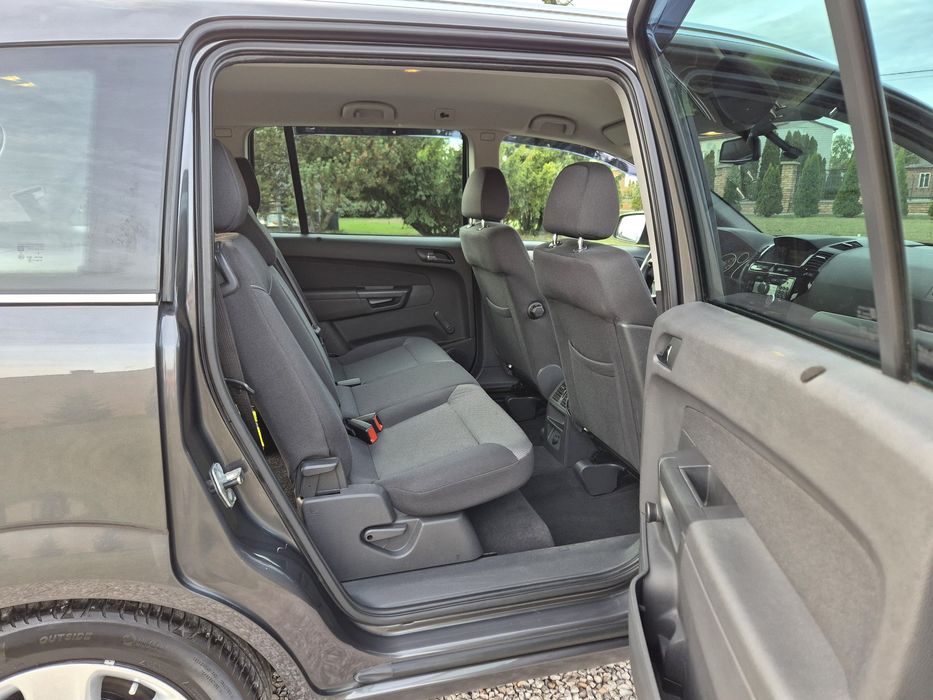OPEL ZAFIRA B LIFT / 1.8 benzyna 140KM / 2x PDC, klima / 2kpl KÓŁ / Zarej.PL