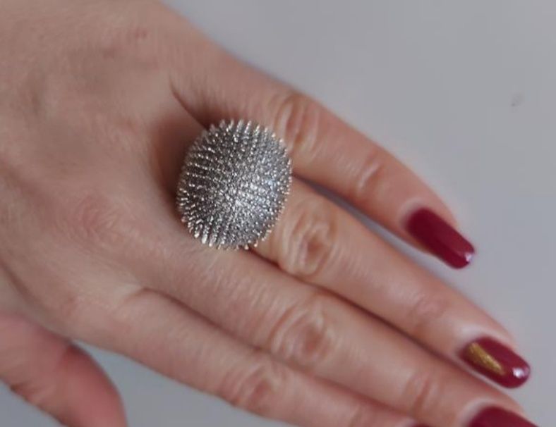 Каблучка під срібло