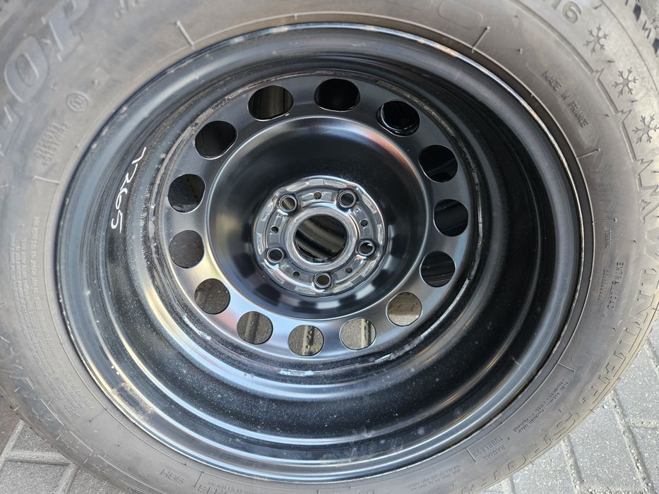 4x Felgi stalowe zimowe 16 5x112 ET46 Audi A3 Leon Octavia Golf [1265]