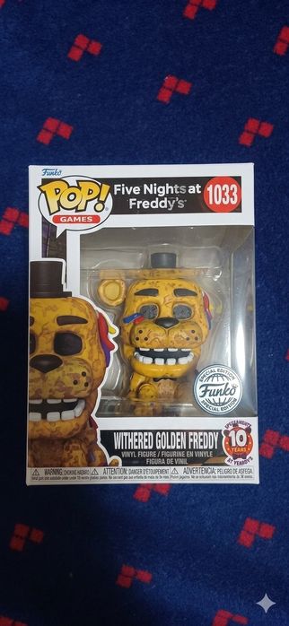 Колекційна фігурка Funko Pop Five Nights at Freddy's 10 Years 1033