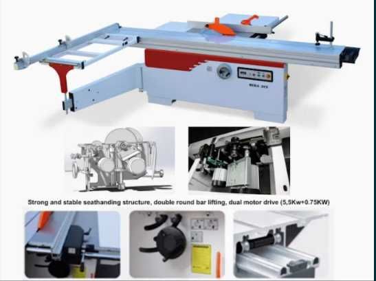 Esquadrejadora Sicar Sega 315. carro3.20 mts   0/45º