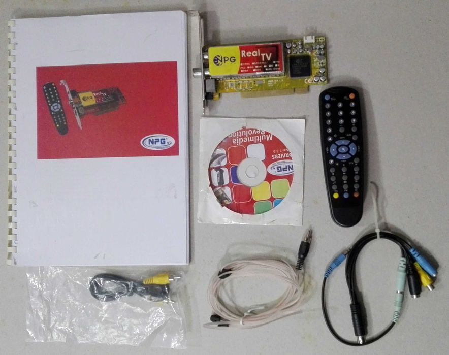 Sintonizador tv NPG Real TV S800  (analógico)
