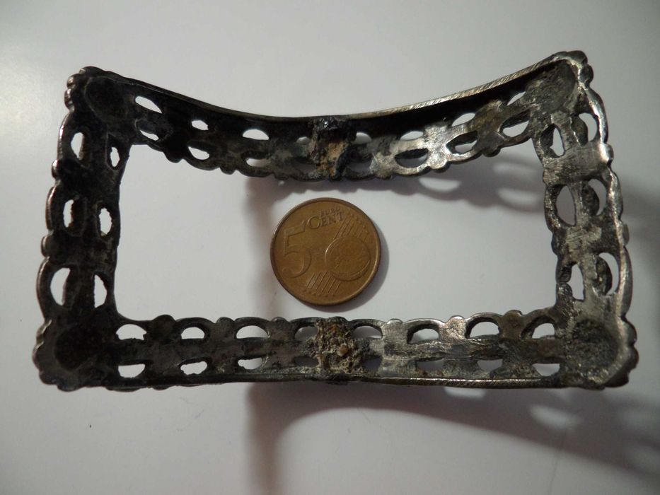 Espetacular Fivela em Prata  Sec. XVIII