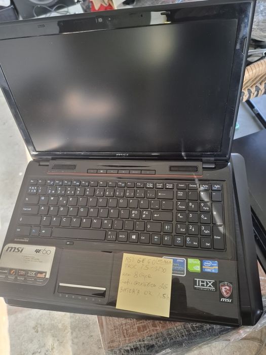 Laptop msi M179e 8g.16 ram