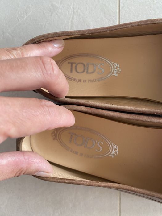 Tod’s mokasyny 40,5 damskie brązowe
