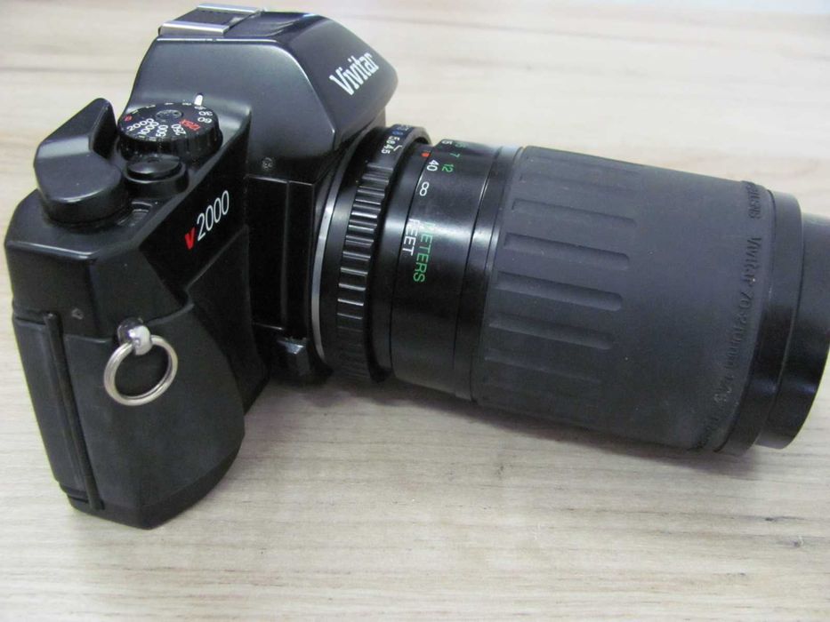 Aparat analogowy Lustrzanka VIVITAR V2000 MC MACRO 70-210mm 1:4,5-5,6