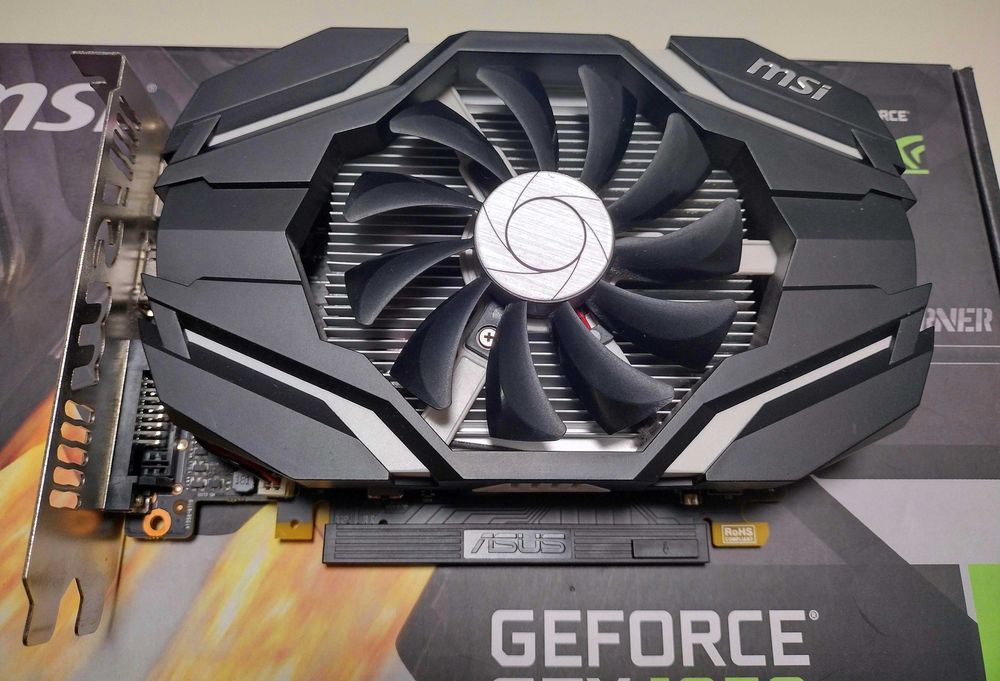 Karta graficzna nVidia GeForce GTX 1050 MSI OC - 2 GB GDDR5