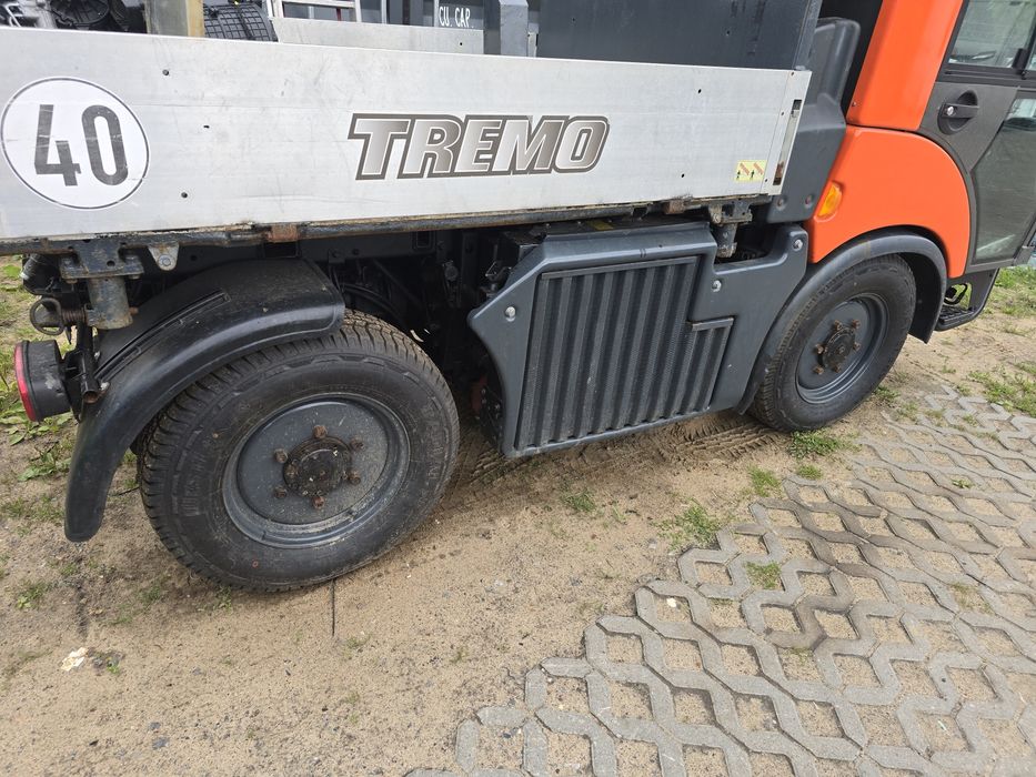 Multicar Tremo Pojazd Wielozadaniowy +Pług odśnieżny