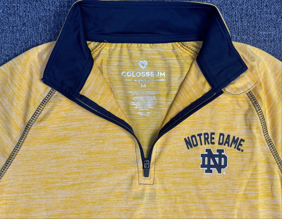 Жіночий топ Colosseum Gold Notre Dame Fighting Irish Bikram