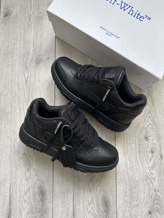 Кросівки Off-White Out Of Office "Black" 1:1