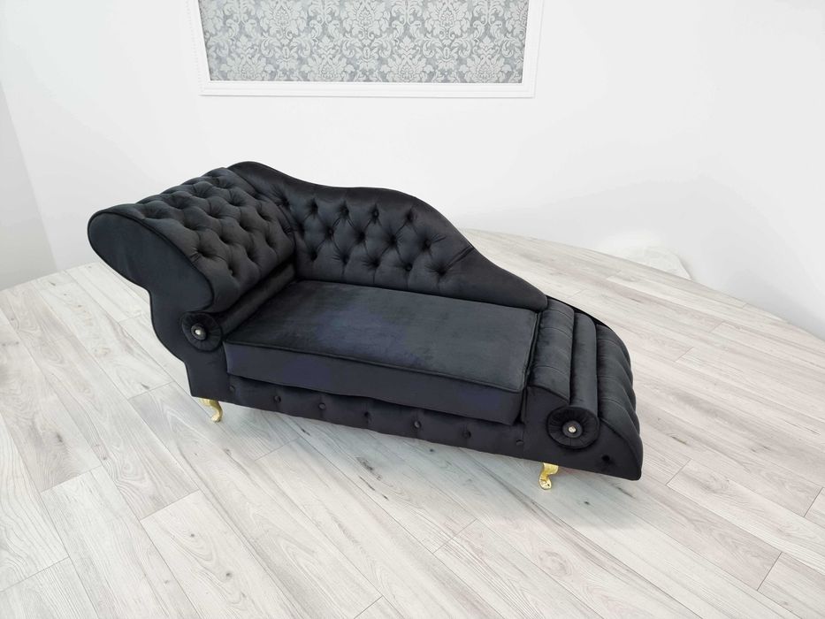 Szezlong Chesterfield Preston Lewostronny