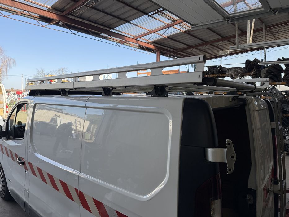 Bagażnik dachowy platforma na dach drabinka alu Trafic III Vivaro L1
