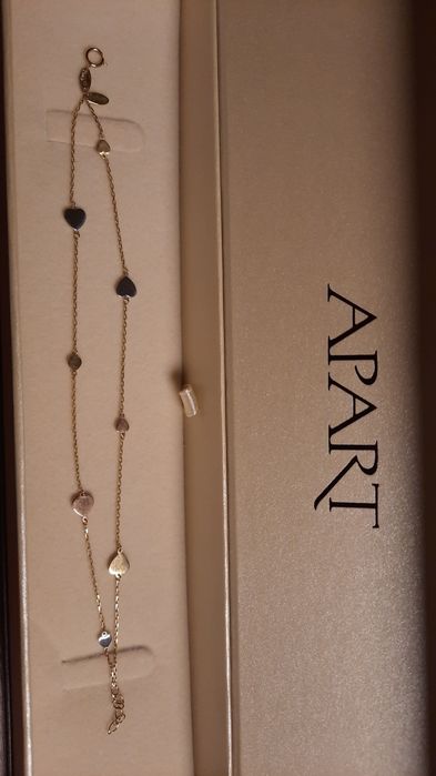 Bransoletka złota damska Apart