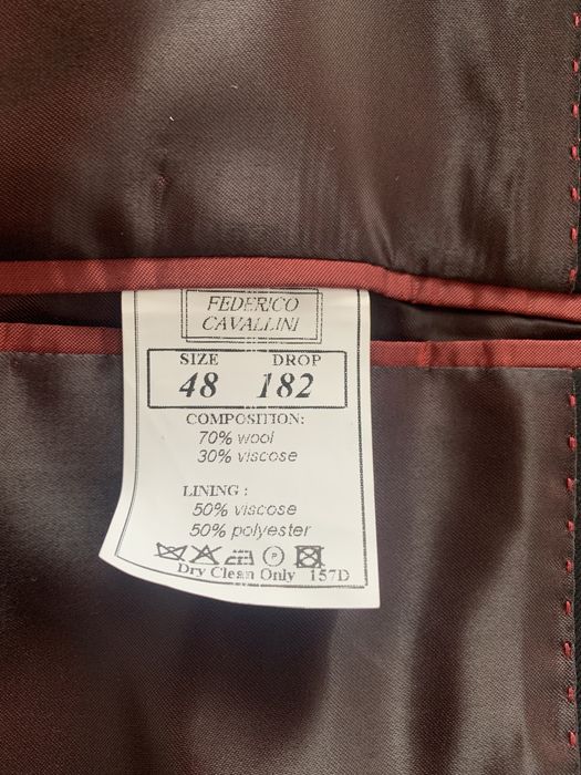 Garnitur męski czarny