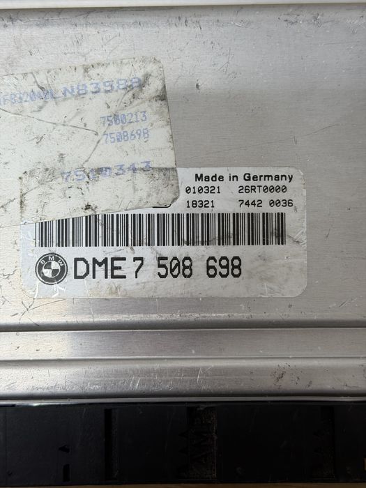 Komputer, sterownik silnika BMW X5 E53, 4.4 V8 benzyna