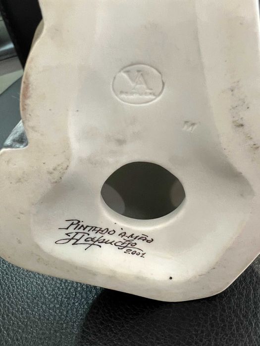 Mãe com Menino colo Biscuit Vista Alegre