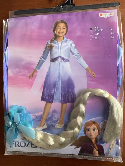 Disfarce da frozen