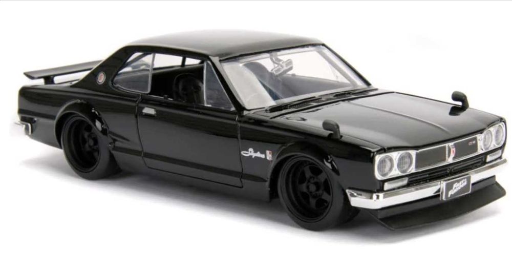 Brian’s Classic Nissan Skyline 2000 GT-R Fast Five Modelo Diecast 1/24