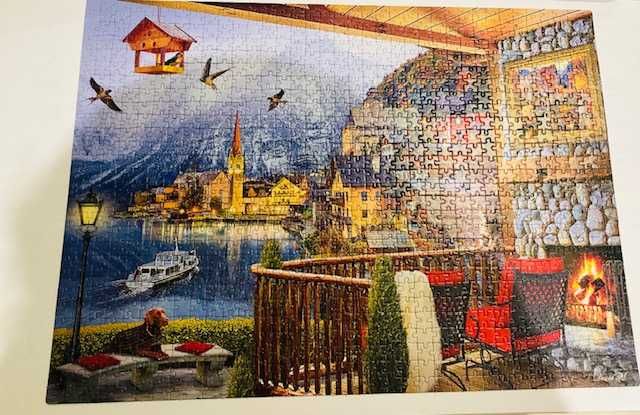 Puzzle 1000 peças Hallstatt - Clementoni