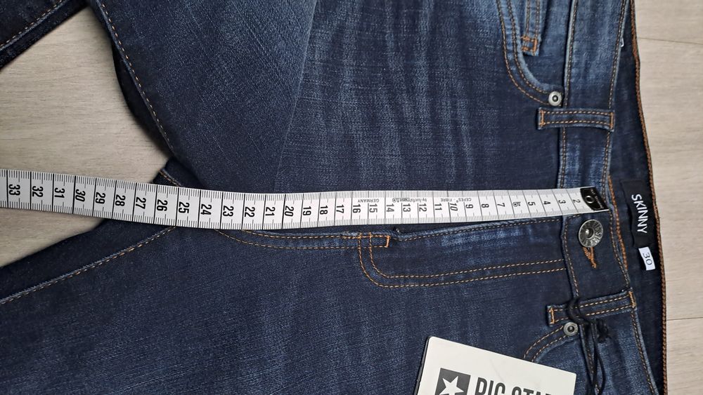 Nowe spodnie big star r30, z metką