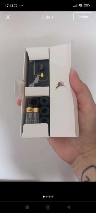 Fechadura inteligente porta casa