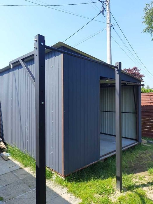 Garaż blaszak 6x5 Garaż blaszany garaż blaszak garaże 3x5 4x6 12x6 4x5