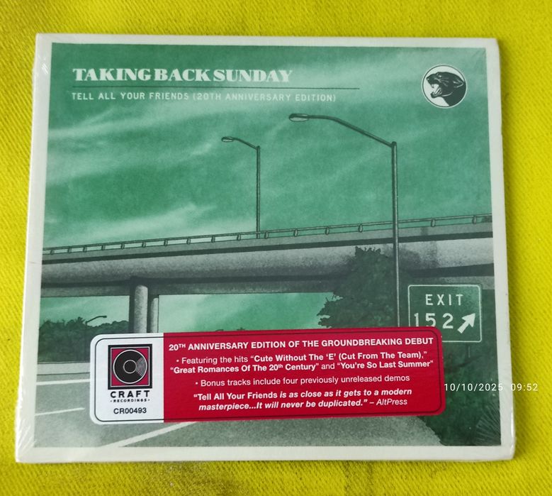 Taking Back Sunday - Tell All Your Friends (20th Anniversary Edition)