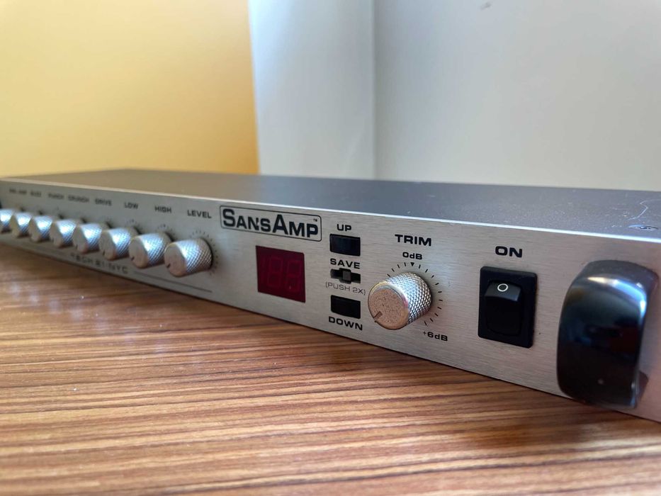 PSA-1.1 Sansamp Rack Amp Simulator + Transformador 110/220V + SoftCase ...