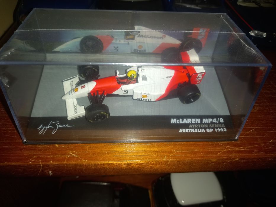 Miniaturas Ayrton Senna 1/43