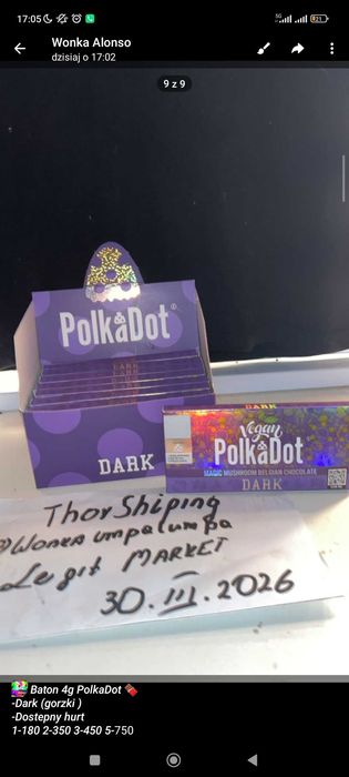 Magiczna Czekolada PolkaDot Baton