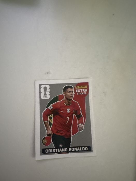 Cristiano Ronaldo Extra Sticker Prata – Panini Mundial 2026