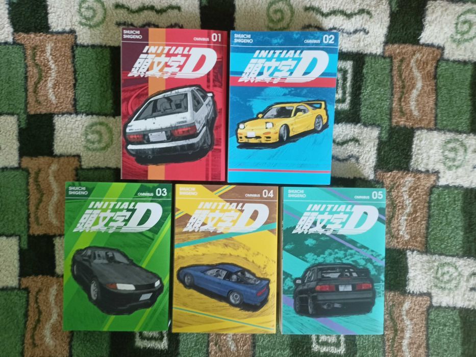 Манга Initial D Omnibus том 2-7: 8 900 грн. - Книги / журналы