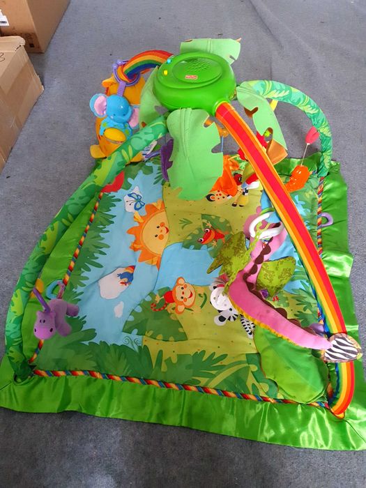 Mata edukacyjna sensoryczna Fisher Price Rainforest