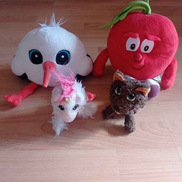 Maskotki, pluszaki zestaw