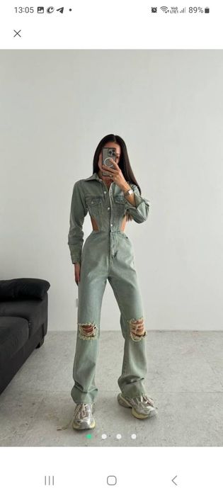 Комбінезон джинсовий Zara розмір М