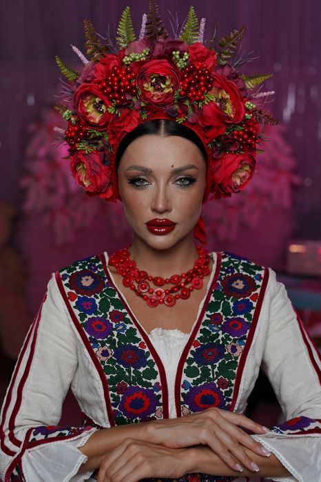 Українский вінок в наявності та під замовлення!