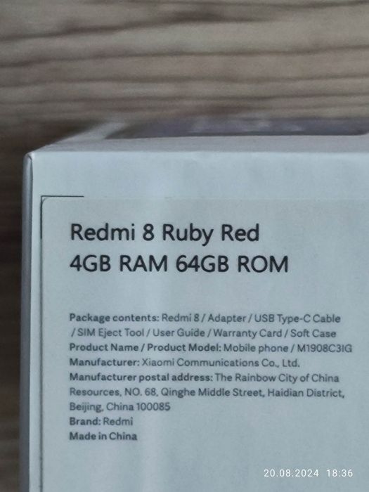 Sprzedam tanio używany Redmi 8  4/64
