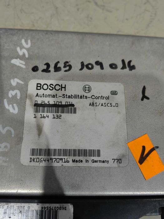 Centralina/unidade de ABS BMW serie 5 E39 0265.109016