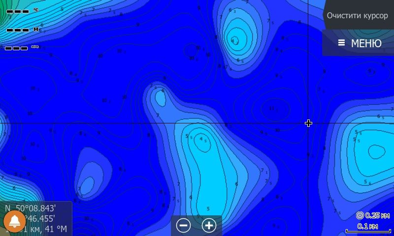 Карти для ехолота Lowrance Navionics Platinum+ 2026  та C-Map Genesis