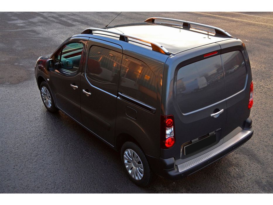 Peugeot Partner Tepee 2008-2018 Рейлинги Skyport (серые)
