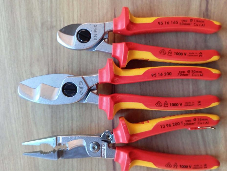 Knipex Szczypce do cięcia  1000v 3 szt