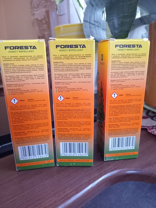 Спрей-Аерозоль від комарів FORESTA.