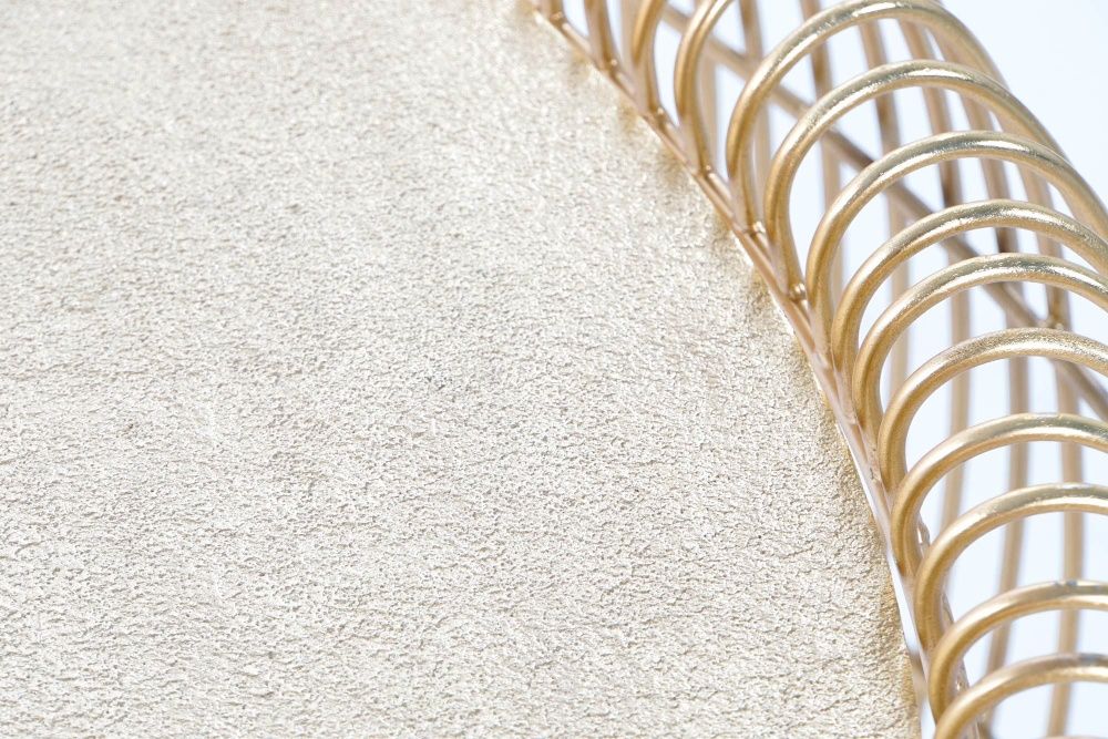 NOVO : Mesa Dourada de Metal - 74x38cm By Arcoazul