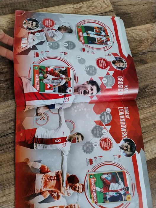 Album piłkarzy dla dzieci