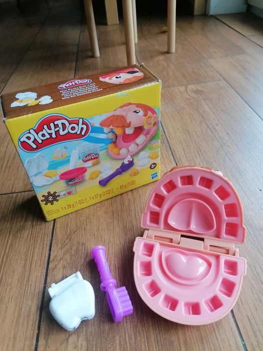 play doh dentysta zestaw kreatywny ciastolina