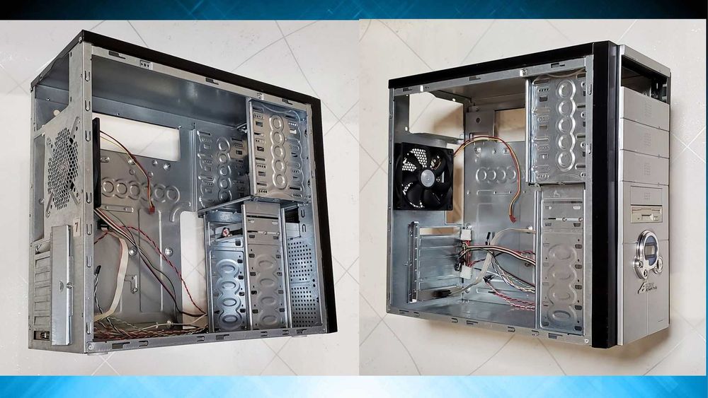 Корпус системного блока ADMIRL COMPUTERS + FLOOPPY + вентилятором